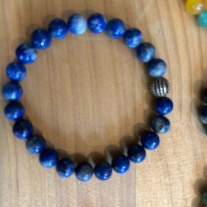 Natural Stone Unisex Stretch Bracelets